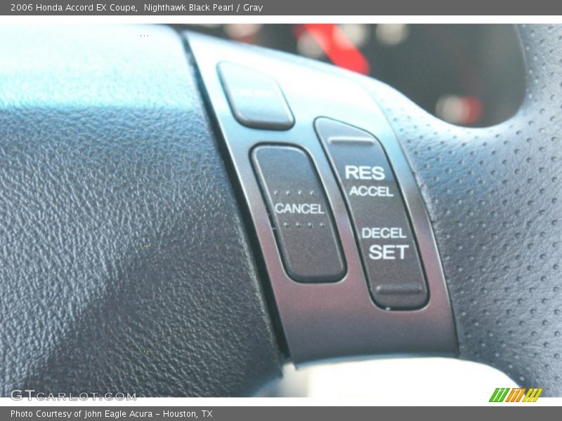 Nighthawk Black Pearl / Gray 2006 Honda Accord EX Coupe