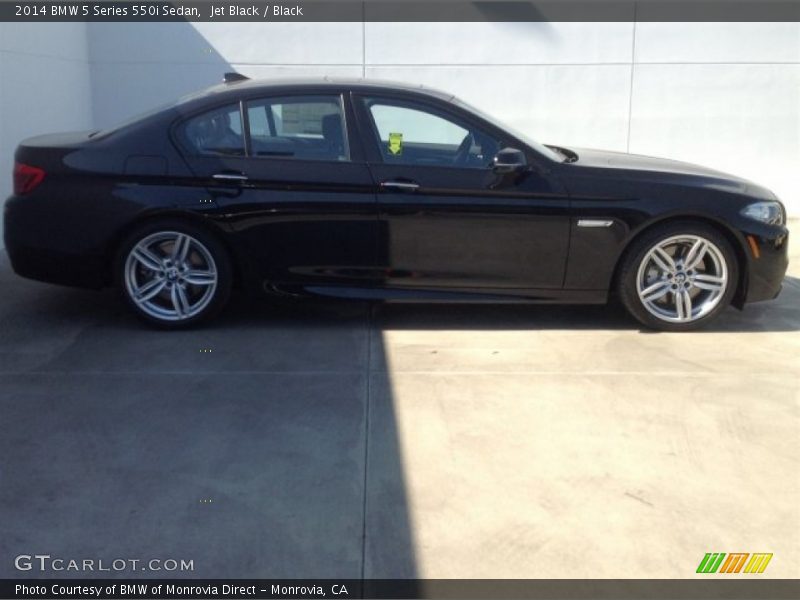 Jet Black / Black 2014 BMW 5 Series 550i Sedan
