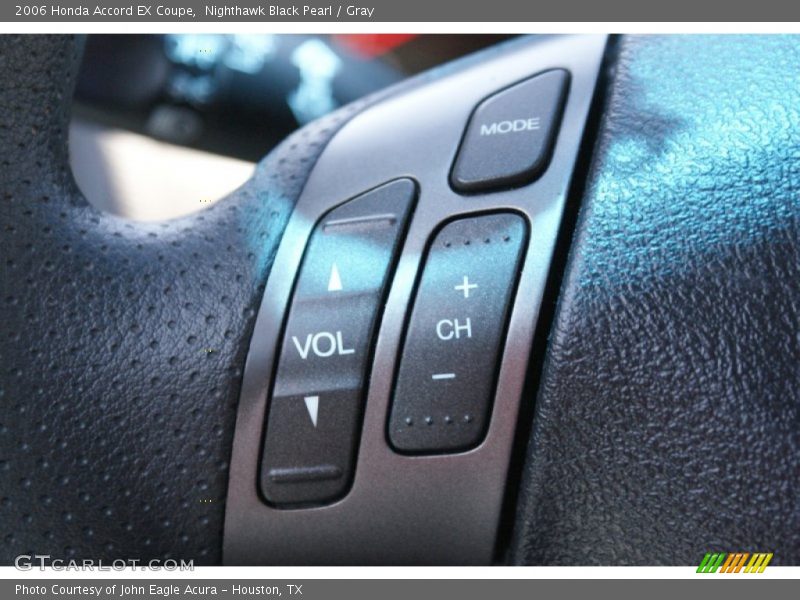Nighthawk Black Pearl / Gray 2006 Honda Accord EX Coupe