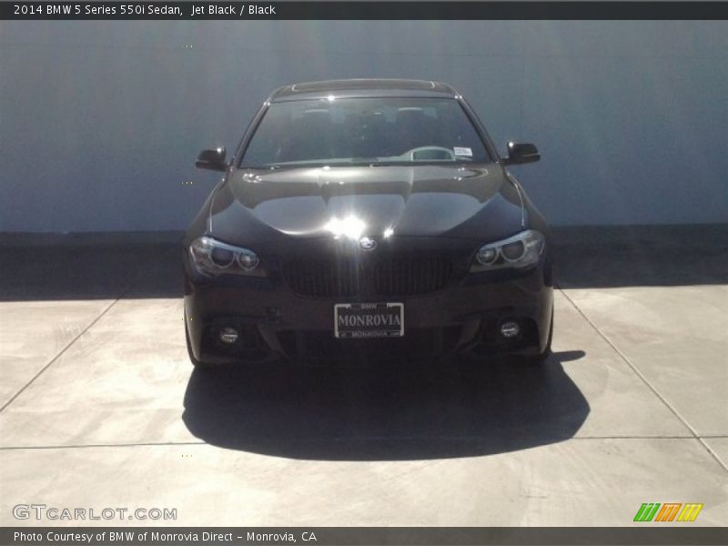 Jet Black / Black 2014 BMW 5 Series 550i Sedan