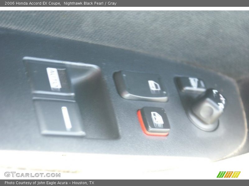 Nighthawk Black Pearl / Gray 2006 Honda Accord EX Coupe