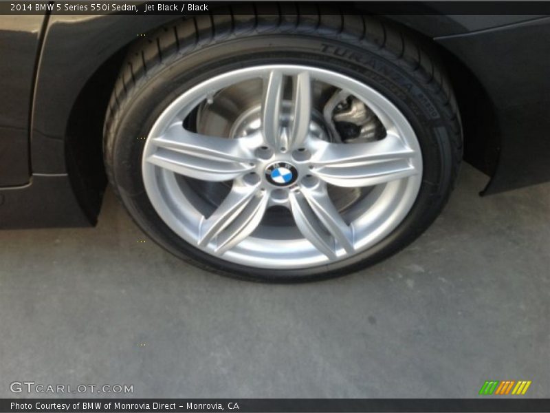 Jet Black / Black 2014 BMW 5 Series 550i Sedan