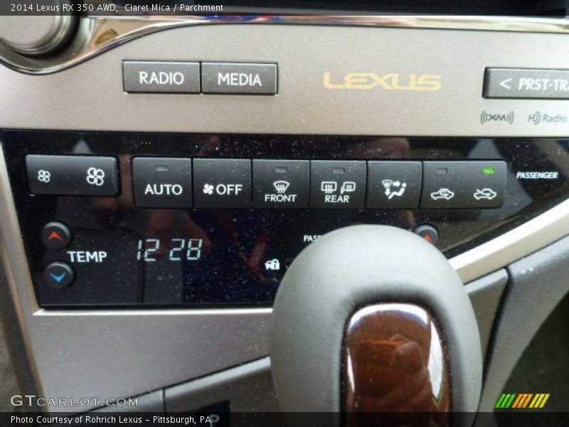 Claret Mica / Parchment 2014 Lexus RX 350 AWD