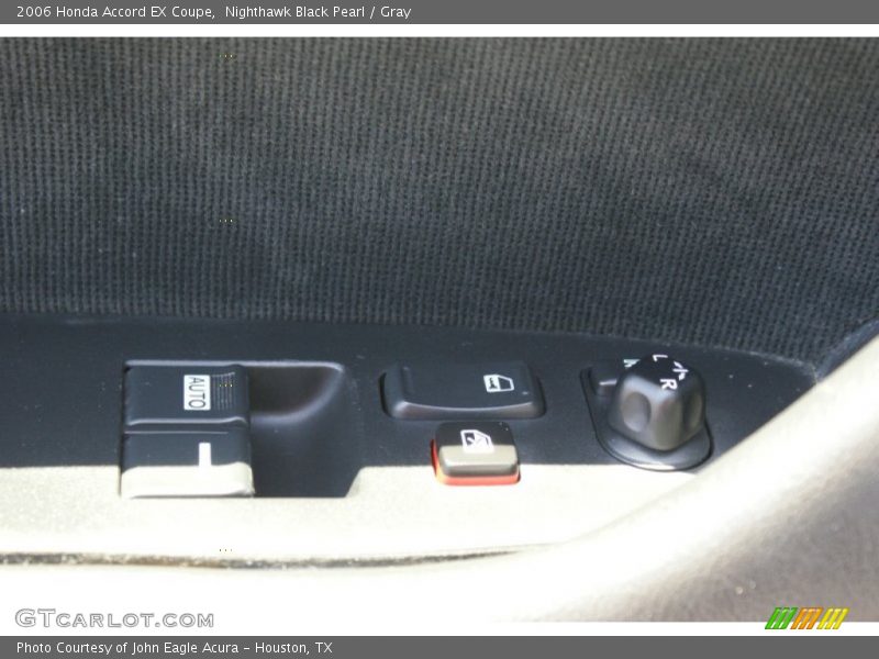 Nighthawk Black Pearl / Gray 2006 Honda Accord EX Coupe
