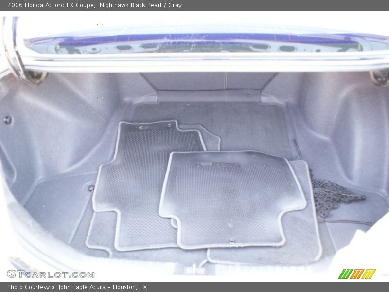 Nighthawk Black Pearl / Gray 2006 Honda Accord EX Coupe