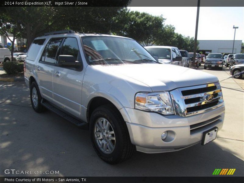 Ingot Silver / Stone 2014 Ford Expedition XLT