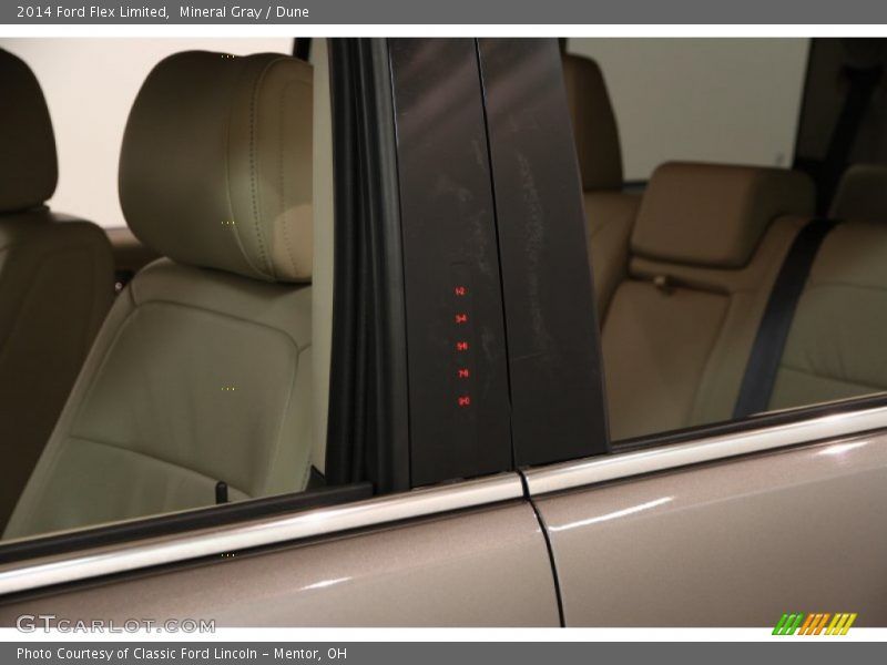 Mineral Gray / Dune 2014 Ford Flex Limited