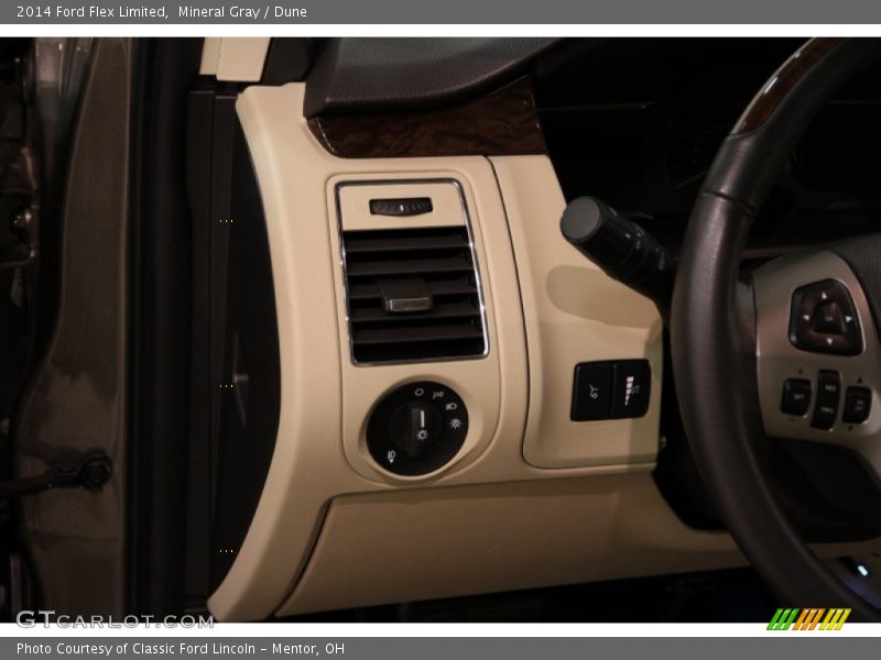 Mineral Gray / Dune 2014 Ford Flex Limited