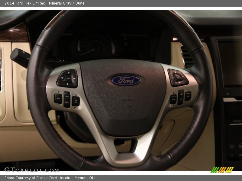 Mineral Gray / Dune 2014 Ford Flex Limited