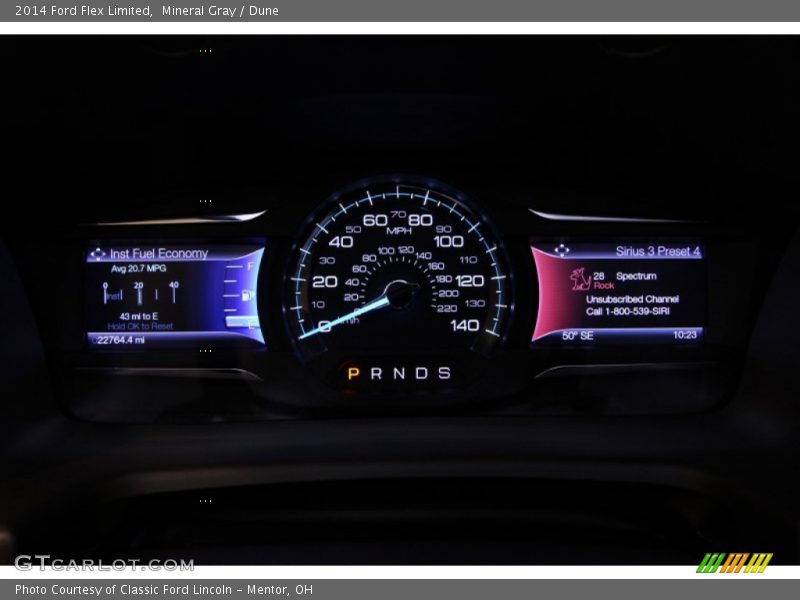Mineral Gray / Dune 2014 Ford Flex Limited