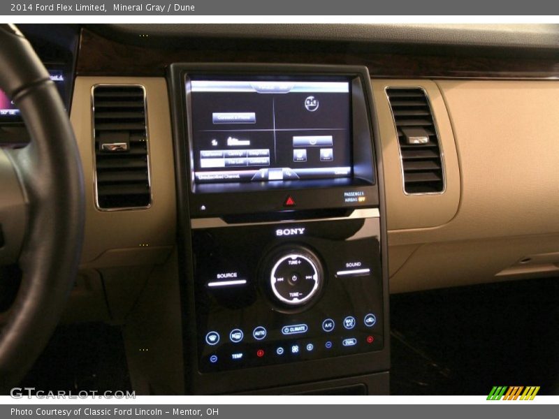 Mineral Gray / Dune 2014 Ford Flex Limited