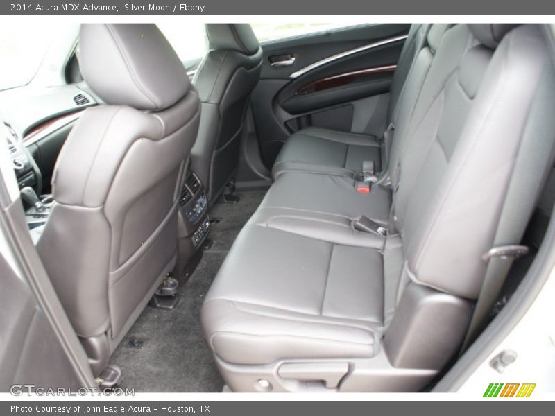 Rear Seat of 2014 MDX Advance