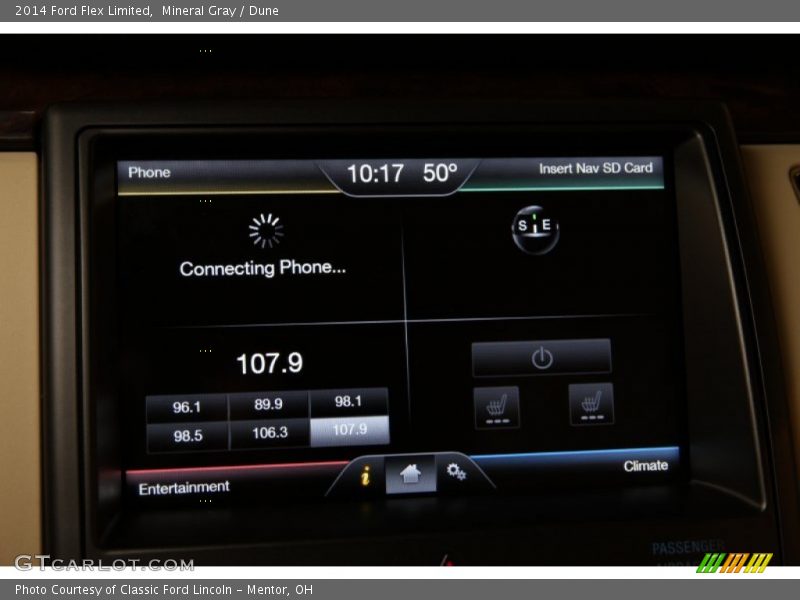 Mineral Gray / Dune 2014 Ford Flex Limited