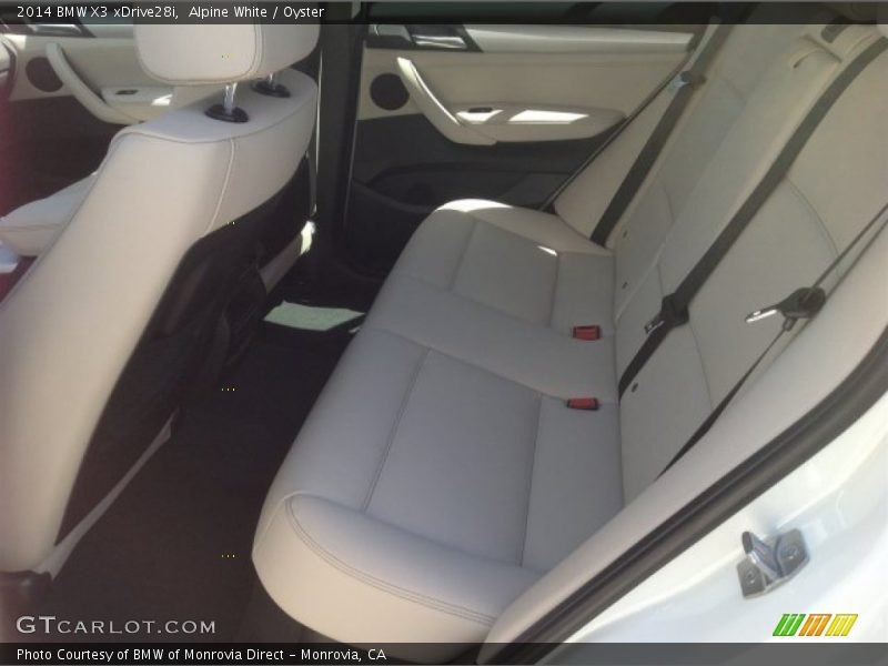 Alpine White / Oyster 2014 BMW X3 xDrive28i