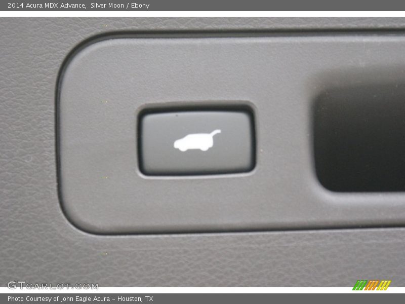 Silver Moon / Ebony 2014 Acura MDX Advance
