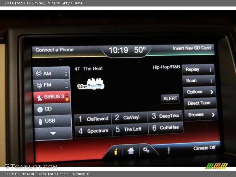 Mineral Gray / Dune 2014 Ford Flex Limited