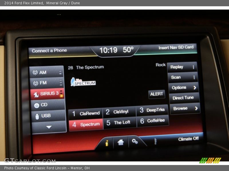 Mineral Gray / Dune 2014 Ford Flex Limited