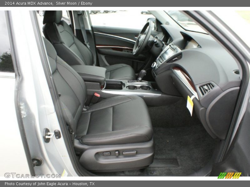 Silver Moon / Ebony 2014 Acura MDX Advance