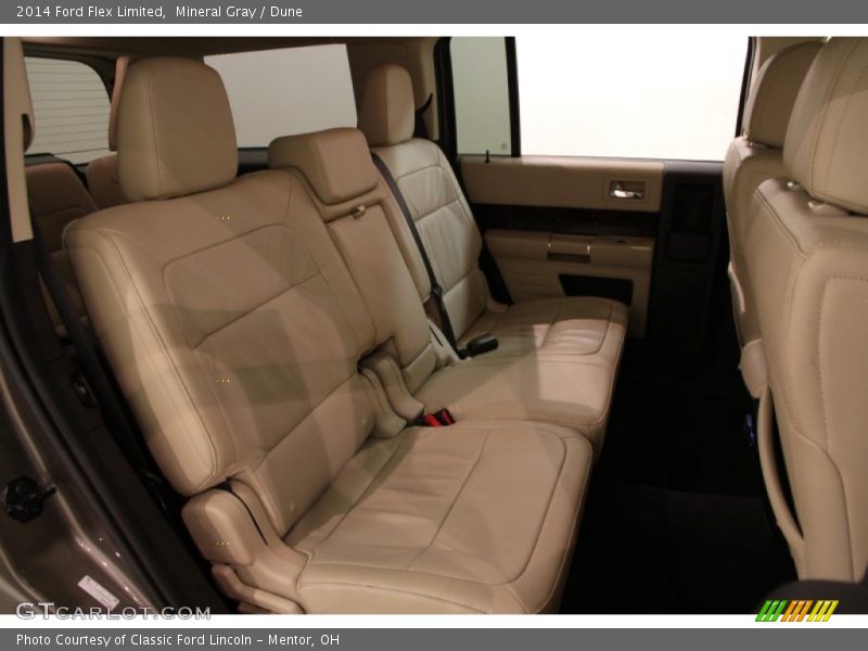 Mineral Gray / Dune 2014 Ford Flex Limited