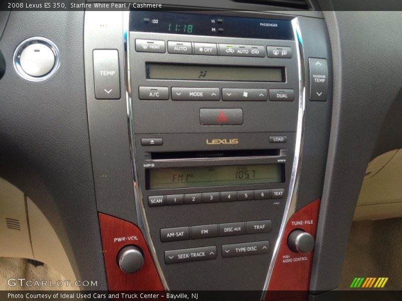 Starfire White Pearl / Cashmere 2008 Lexus ES 350
