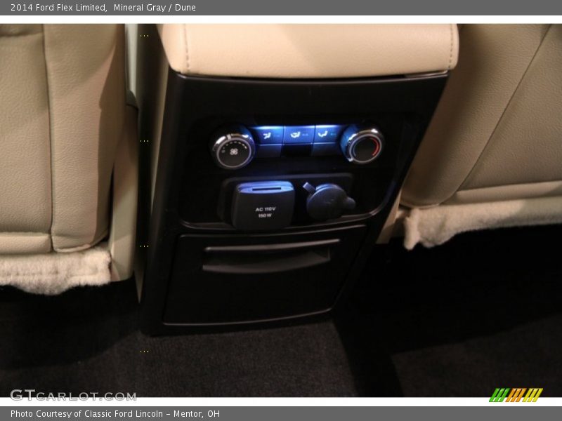 Mineral Gray / Dune 2014 Ford Flex Limited