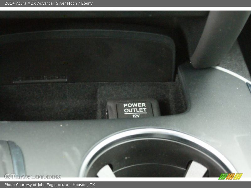 Silver Moon / Ebony 2014 Acura MDX Advance