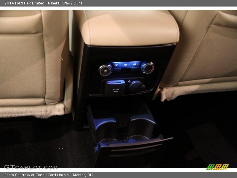 Mineral Gray / Dune 2014 Ford Flex Limited