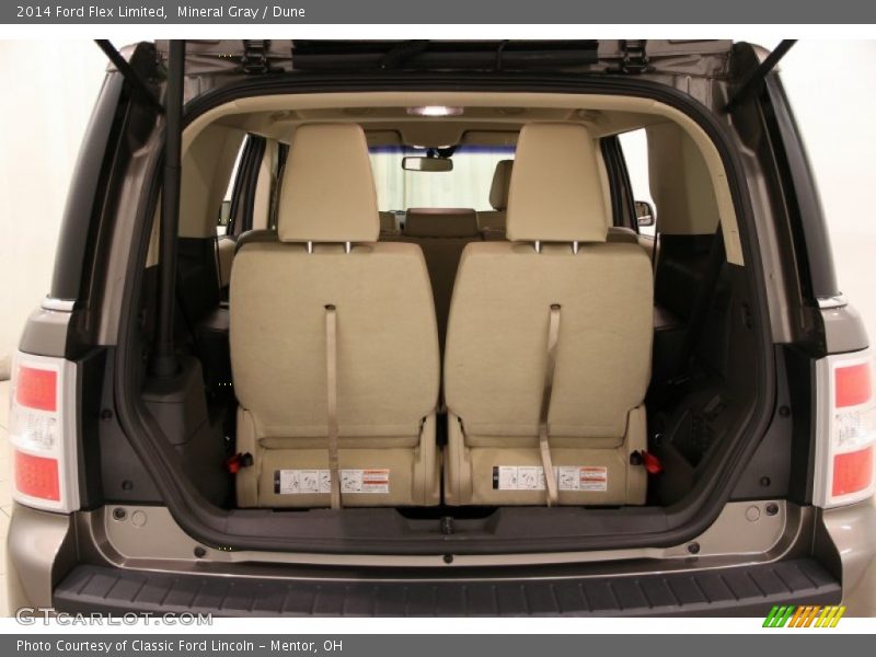 Mineral Gray / Dune 2014 Ford Flex Limited