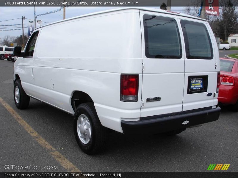 Oxford White / Medium Flint 2008 Ford E Series Van E250 Super Duty Cargo