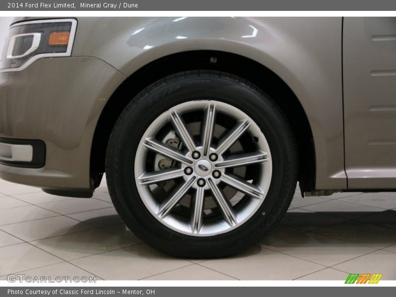 Mineral Gray / Dune 2014 Ford Flex Limited