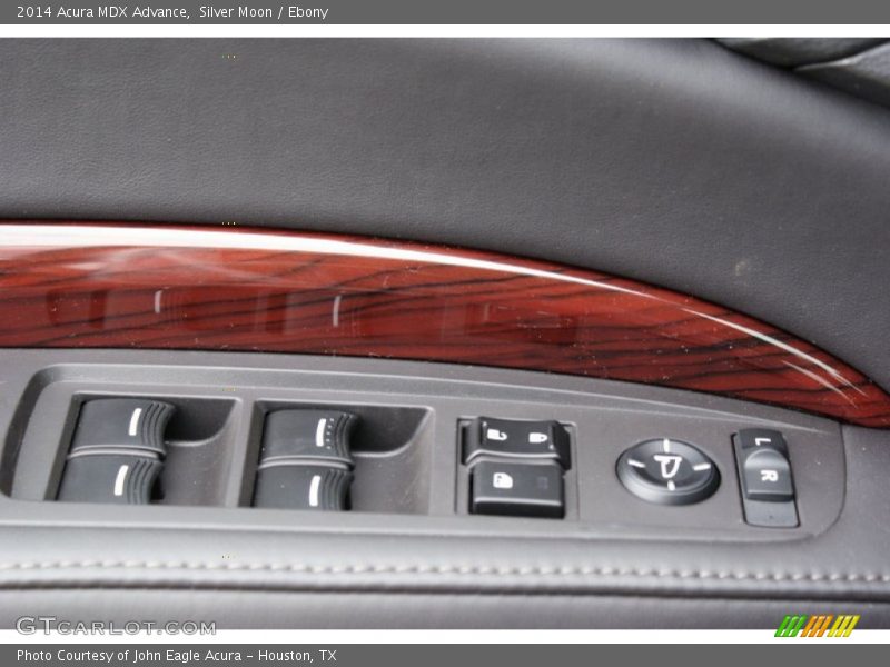 Silver Moon / Ebony 2014 Acura MDX Advance