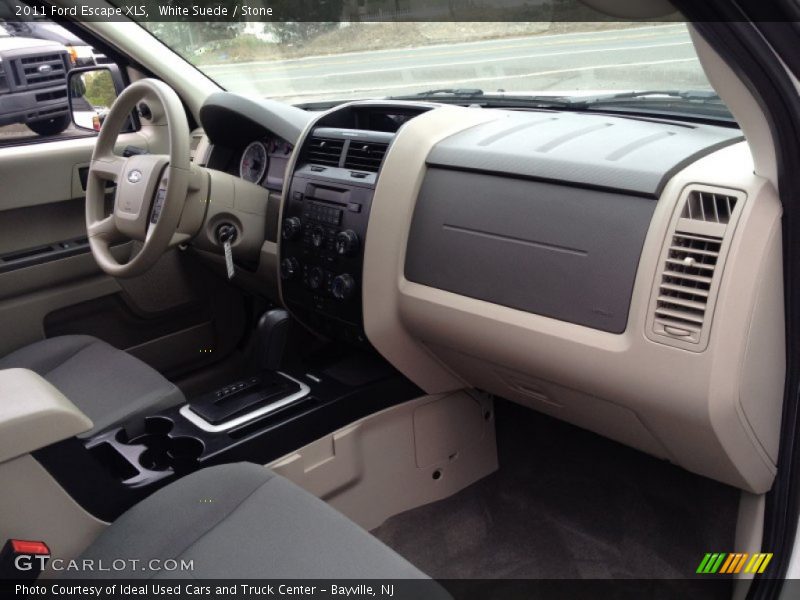 White Suede / Stone 2011 Ford Escape XLS