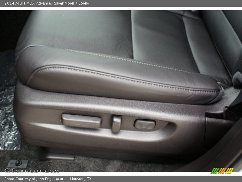 Silver Moon / Ebony 2014 Acura MDX Advance