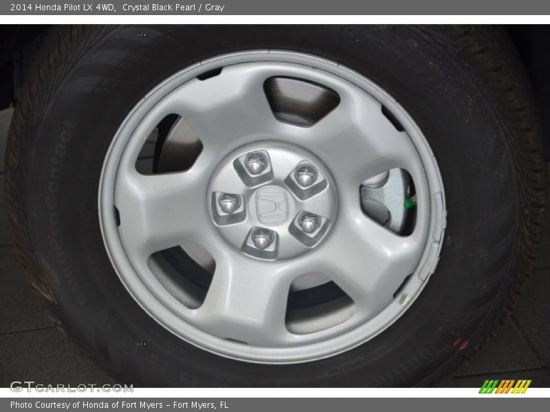  2014 Pilot LX 4WD Wheel