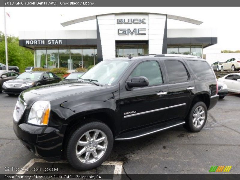 Onyx Black / Ebony 2013 GMC Yukon Denali AWD