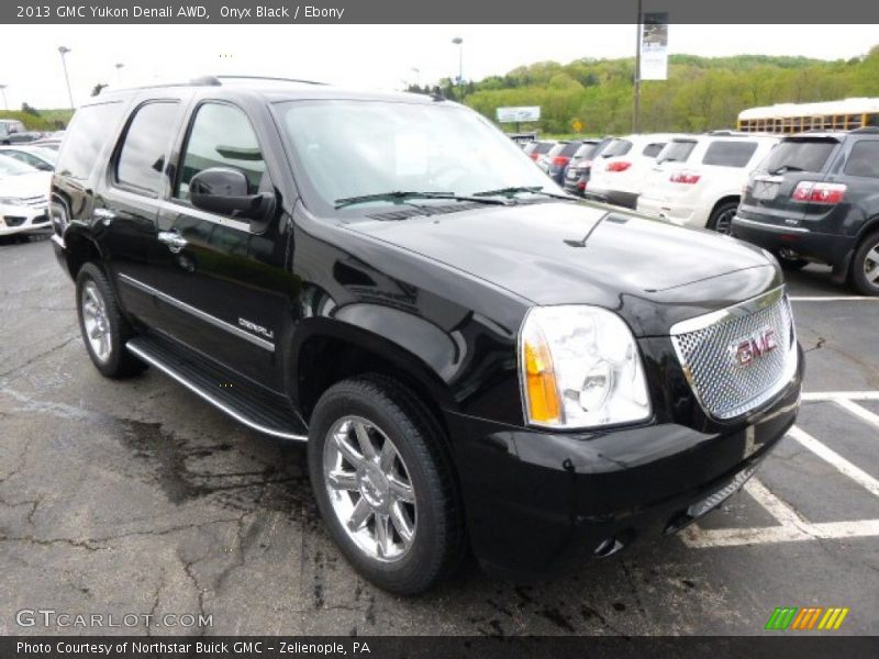 Onyx Black / Ebony 2013 GMC Yukon Denali AWD