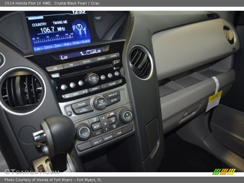 Crystal Black Pearl / Gray 2014 Honda Pilot LX 4WD