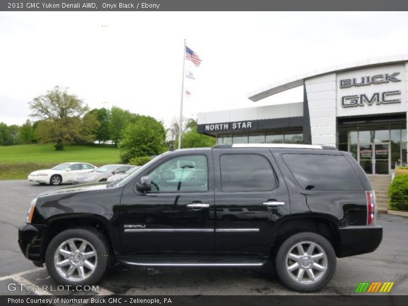 Onyx Black / Ebony 2013 GMC Yukon Denali AWD