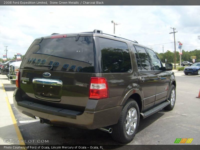 Stone Green Metallic / Charcoal Black 2008 Ford Expedition Limited