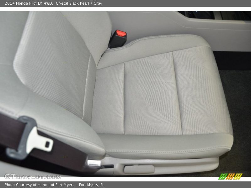 Crystal Black Pearl / Gray 2014 Honda Pilot LX 4WD