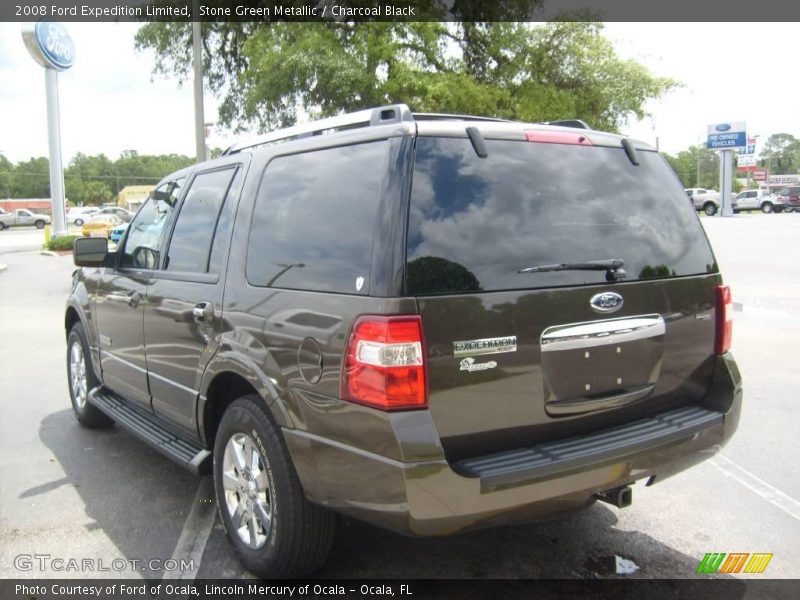 Stone Green Metallic / Charcoal Black 2008 Ford Expedition Limited