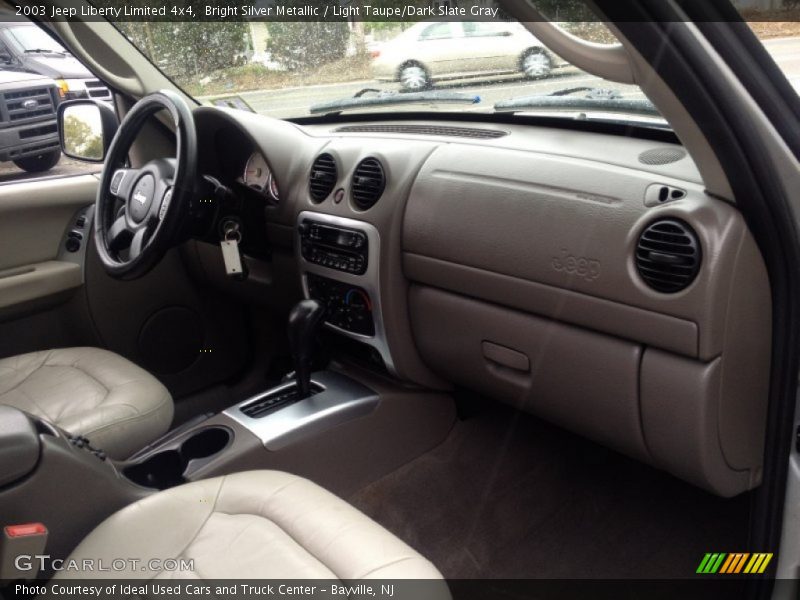 Bright Silver Metallic / Light Taupe/Dark Slate Gray 2003 Jeep Liberty Limited 4x4