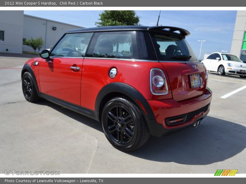 Chili Red / Carbon Black 2012 Mini Cooper S Hardtop