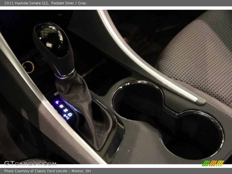 Radiant Silver / Gray 2011 Hyundai Sonata GLS