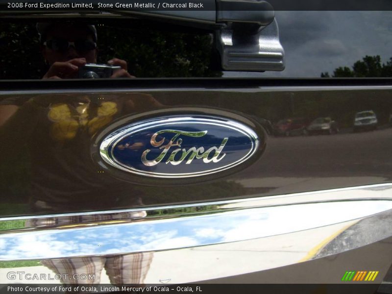 Stone Green Metallic / Charcoal Black 2008 Ford Expedition Limited