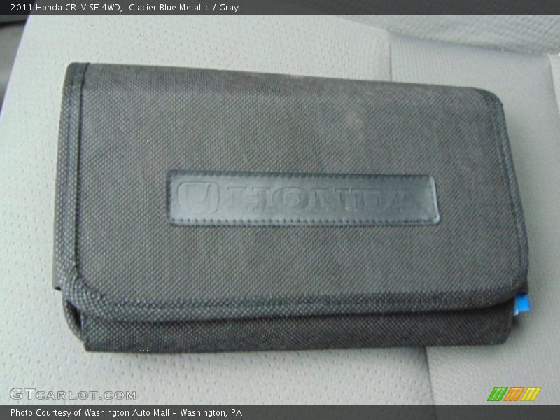 Glacier Blue Metallic / Gray 2011 Honda CR-V SE 4WD