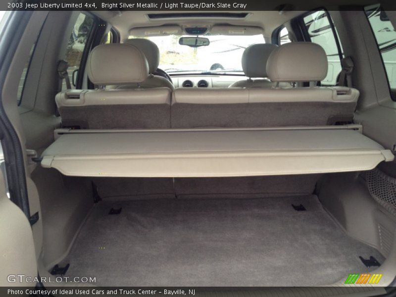Bright Silver Metallic / Light Taupe/Dark Slate Gray 2003 Jeep Liberty Limited 4x4
