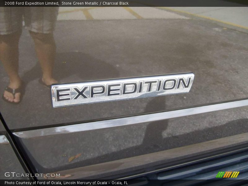 Stone Green Metallic / Charcoal Black 2008 Ford Expedition Limited