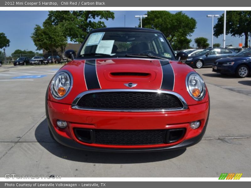 Chili Red / Carbon Black 2012 Mini Cooper S Hardtop