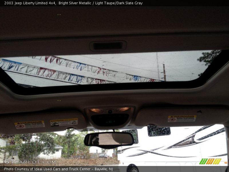 Bright Silver Metallic / Light Taupe/Dark Slate Gray 2003 Jeep Liberty Limited 4x4